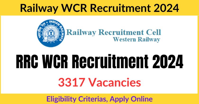 RRC WCR Apprentice Recruitment 2024